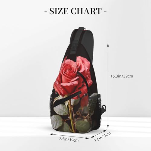 Bolso tipo bandolera pequeño para senderismo unisex negro miniatura 3