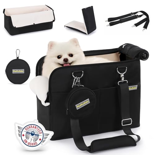 Pet-Carrier-Cat-Carrier-for-Medium-to-Large-Cats-and-Small-Dogs-with-Removable-Liner-Holds-Dog-Carriers-up-to-22-lbs-for-Small-Dogs-Soft-Sided-Foldable-Cat-Carrier-BlackLarge