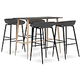 Montage rapide et sûr : trous pré-percés, pièces numérotées et instructions illustrées (français non garanti) vous guident en 25 minutes vers le salon de jardin prêt à l'emploi. Le paquet comprend 1 table de bar et 4 tabourets de bar, le tout bien emballé et sans dommage. Commencez immédiatement avec des petits déjeuners confortables, des cocktails créatifs ou le prochain barbecue en plein air.