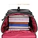 Baosha HB-26 3-Ways Herren Rucksäcke Handgepäck Schultertasche Convertible PU Leder Reisetasche Wanderrucksäcke Sporttasche Travel Duffel Bag Weekender Tasche (Schwarz)