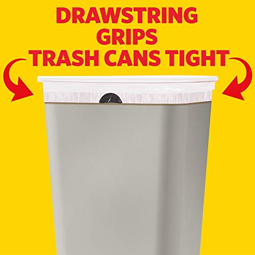 Glad® Odorshield® Tall Kitchen Drawstring Trash Bags, Febreze Hawaiian Aloha, 13 Gallon, 80 Count (Package May Vary) #TOP5