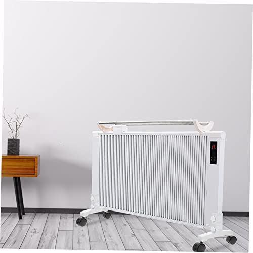 Support de chauffage électrique déplaçable avec barre centrale