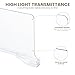 Utopia Home 4 Pack Acrylic Shelf Dividers for Closet Organization - Closets Shelf and Closet Separator for Storage and Organization - No Installation Required (Clear)