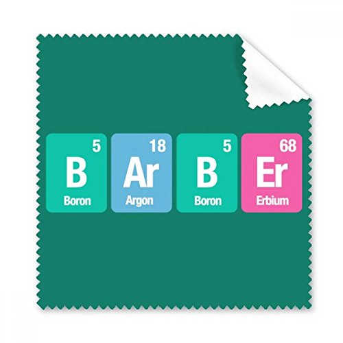 Cadeau science chimie lot de 5 chiffons de nettoyage pour lunettes et écran de téléphone