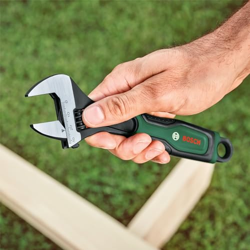 Bosch Adjustable Wrench 8"/200mm (High-Quality and Robust; Softgrip; Long Lifetime; Smooth Opening up to 30mm) 3 Bosch Adjustable Wrench 8"/200mm (High-Quality and Robust; Softgrip; Long Lifetime; Smooth Opening up to 30mm) - Image 3