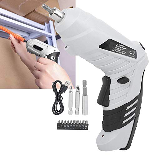 Lithium-Ionen-Akku-Bohrschrauber Akku-Bohrschrauber-Bohrer-Set 3,6 V Wiederaufladbare Schraube LED-Haus Zum Befestigen von Losen Schrauben – Bild 7