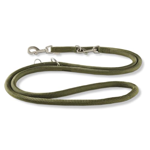 WOLTERS Führleine K2 versch. Größen und Farben, Größe:300 cm x 13 cm, Farbe:Olive