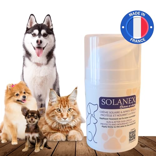 Solanex - Sonnencreme für Hunde und Katzen mit Inhaltsstoffen natürlichen Ursprungs