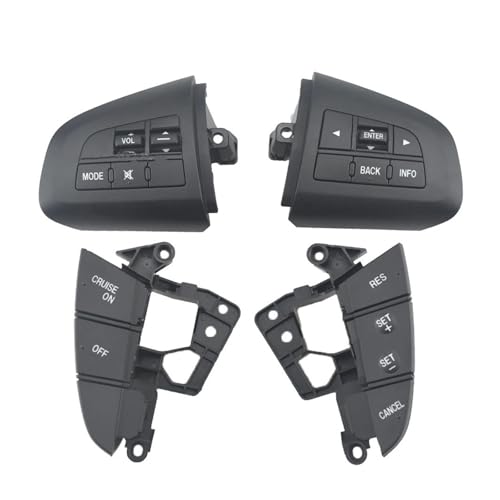 Bouton volant Mazda CX-5 pour piloter le Bluetooth et votre régulateur en voyage