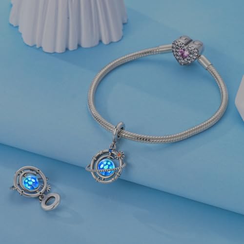 MULA 925 Sterling Silver Charms for Bracelets and Necklaces Cat Summer Dangle Pendants Camera Beads Charms Jewelry Charm for Women4