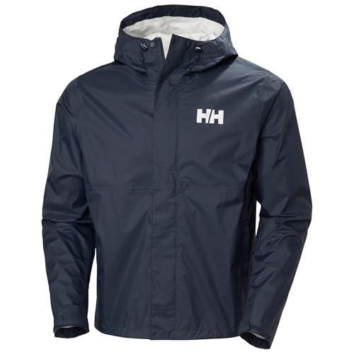 Veste Loke Helly Hansen homme marine XL : fini l'humidité sous la pluie