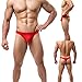 Pdbokew Men's Thongs Underwear Comfortable T-Back G-String 3Pack Large