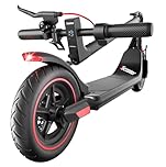 iScooter Electric Scooter for Adults & Teens, 500W/350W Motor, 35/30 km/h Top Speed & 37/30/20 km Range, 10"/8.5" Tires, Lightweight Foldable Commuter E-Scooter with Dual Brakes, Optional APP Control
