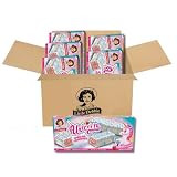 Little Debbie Unicorn Cakes, 6 Boxes, 48 Individually Wrapped Strawberry Cakes