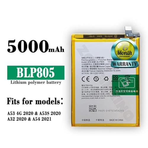 Image of Original BLP805 Battery for Oppo A53 / C17 / 7 /7 Prime Battery with 6 Month Warranty**** (B284)