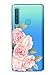 Oihxse Case Transparente Suave TPU Compatible con Samsung Galaxy S11 Plus Funda [Lindo Caricatura Flor Serie Dibujos] Cristal Protector Carcasa Anti Rasguños Bumper Cover-Rosa Rosa