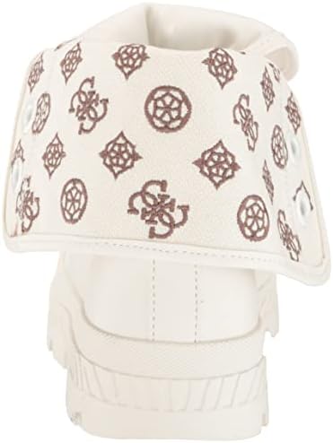 GUESS Women's HORLO3 Sneaker, Cream, 11 | Image 2