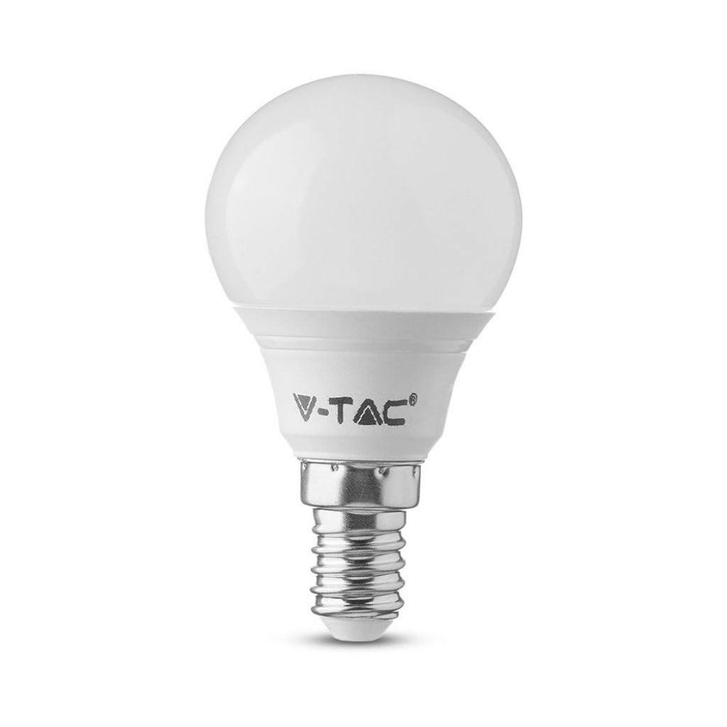 V-Tac Bianco Caldo 3000K Led Chip Bulb Samsung 7W E14 P45 - Sku 863, Warm White, Vt-270