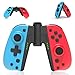 Produktbild Wireless Controller für Nintendo Switch, PowerLead controller für Nintendo Switch, 2er-Set Replacement für Switch controller mit Turbo-Makro und Wake-up funktion, 6-Achsen-Gyro, Double Schock