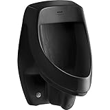 Kohler K-5016-ER-7 Dexter Elongated Urinal with Rear Spud, Black Black