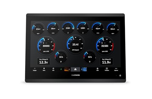 Image of Garmin GPSMAP 1643xsv US and Canada 16 inch inch Chartplotter with Ultra High-Definition Scanning Sonar, Advanced Marine Navigation with Stunning Display and Powerful Processing