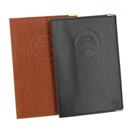 COLOR POP Porta Documenti Auto e Moto Nero