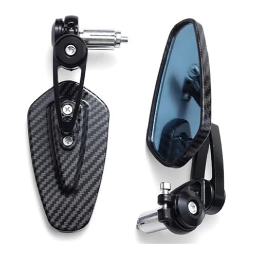 Espejos retrovisores de manillar 22mm 7/8 accesorios moto invertidos
