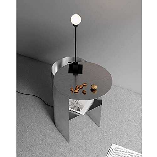 Table d'appoint ouverte couleur or pour sublimer les petits salons