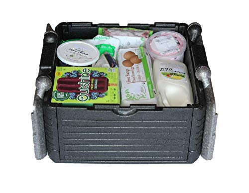 Flip-Box Classic ICELESS Insulation Box - Fits 30 Cans, Collapsible, Insulated, Lightweight – Great for Groceries, Parties, Picnics, Camping, Beach, Tailgating, Fishing, Hunting, Boating and More!