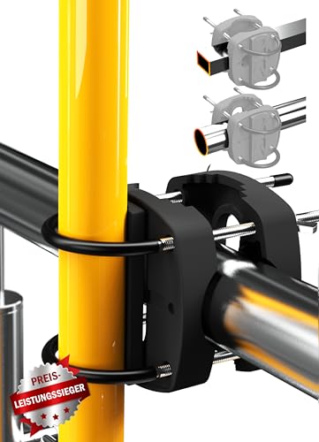 Menz Sonnenschirmhalter Balkongeländer - Solide Schirmhalterung...