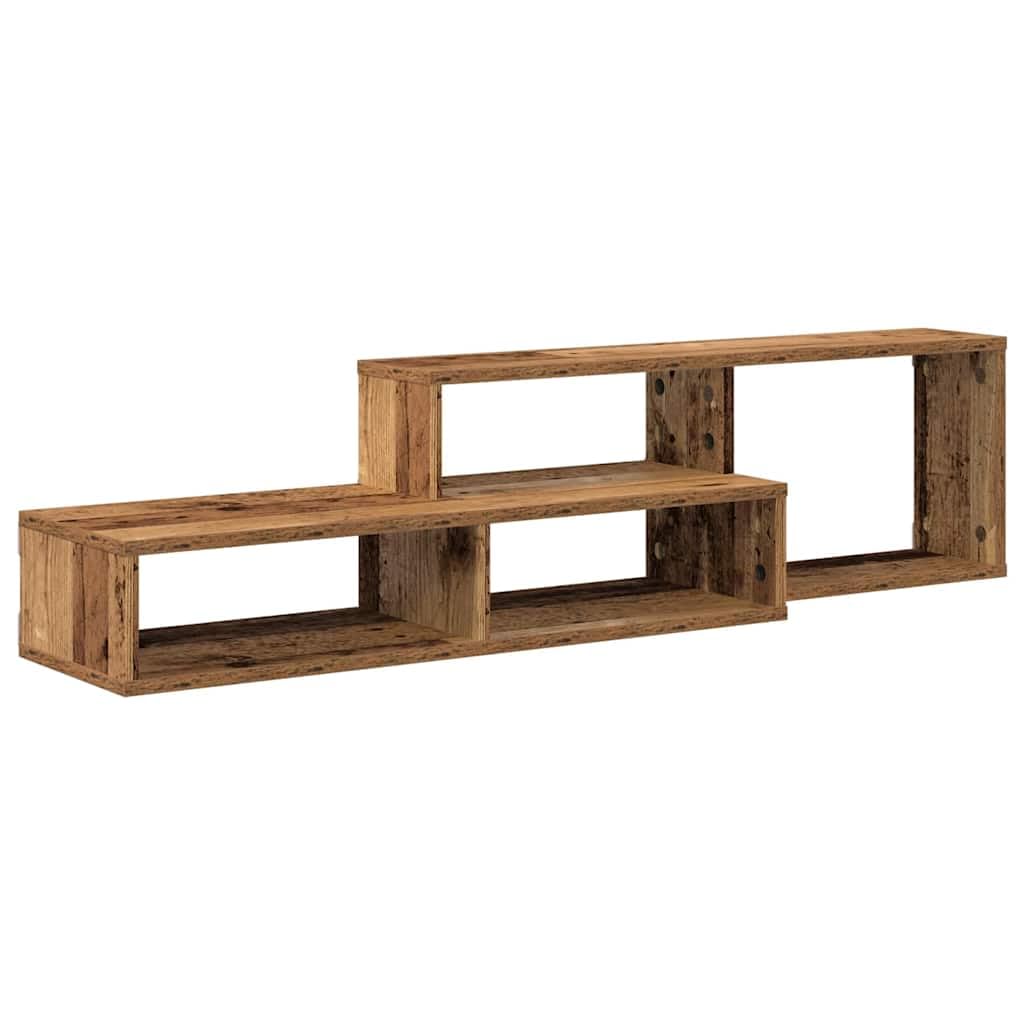 Mobile TV da parete, 120 x 25 x 28,5 cm, in legno opaco