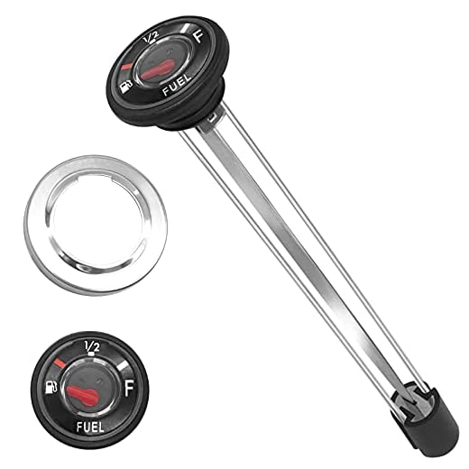 Fuel Gas Tank Level Gauge Meter for Yamaha Big Bear 400 Grizzly 600 Kodiak 400 YFM400 YFM600 (OEM# 4SH-24260-11-00 4SH-24261-00-00)