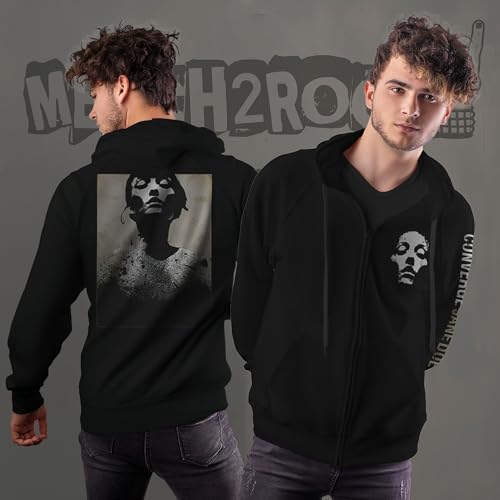 Converge Men's Jane Doe Classic Zip-up Hoodie Black | Officially Licensed Merchandise4