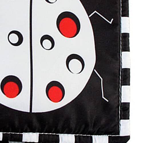 Livro Macio de Alto Contraste Preto e Branco, Livro Macio de Alto Contraste Branco Preto Brinquedos