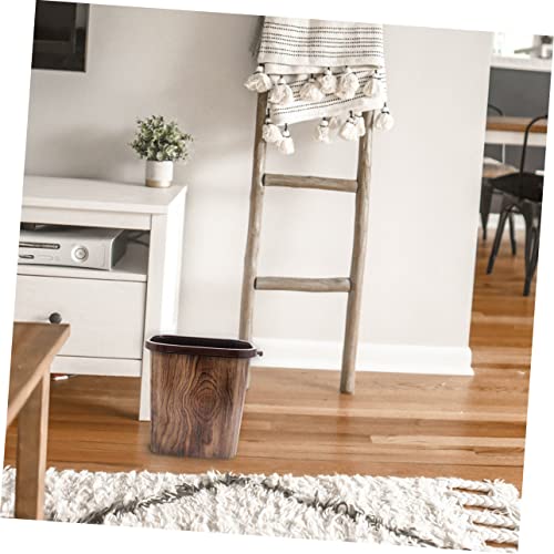 Cabilock caneca rectangular de plástico para basura miniatura 6