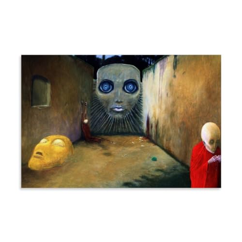 Lienzo decorativo de Zdzislaw Beksinski de 40 x 60 cm para un dormitorio moderno