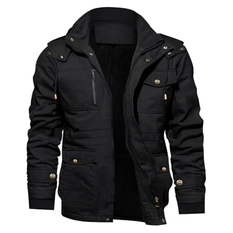 KEFITEVD Veste Hommes Hiver Cover