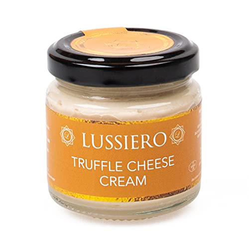 Lussiero Trüffel Käse Creme feine Frischkäse Creme mit Trüffelaroma 80g