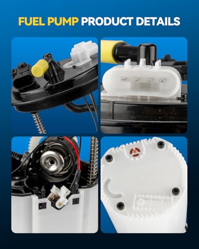 Image of PHILTOP FG0433 Electric Fuel Pump Assembly, Compatible with Cadillac DTS 2006-2007 4.6L, Cadillac Lucerne 2006-2007 3.8L /4.6L - Replaces DFG0433, E3709M, MU1503, P76236M, SP6433M