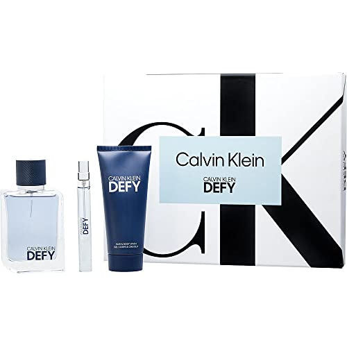 Calvin Klein Defy Men's Eau De Toilette, Three Piece Defy Set #TOP18