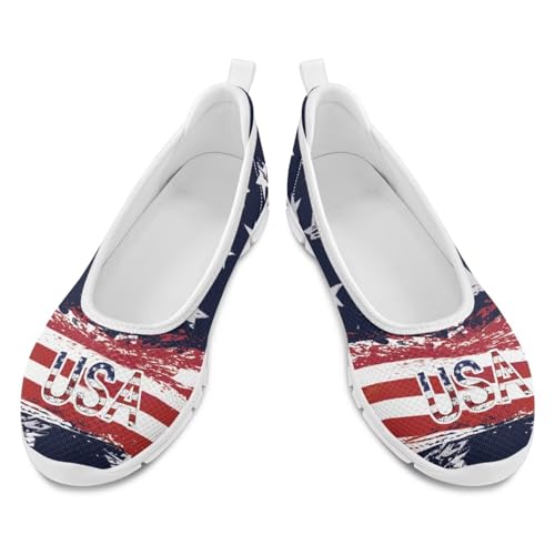 Doojoayie Womens Slip On Loafers with Arch Support Flat Shoes for Work Comfortable2