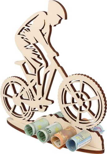 XL Geldgeschenk aus Holz Mountainbike|Geschenkidee Fahrrad|Gutscheinverpackung|witziges Geschenk|Geldgeschenk für Frauen und Männer (Mountainbike)