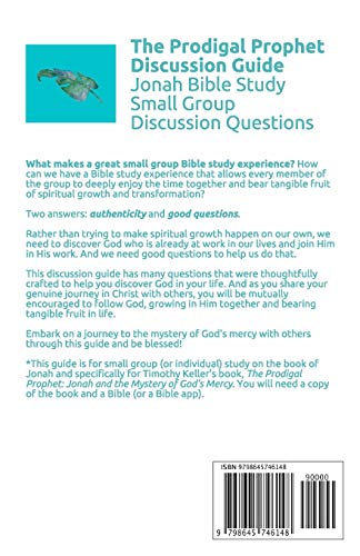 The Prodigal Prophet Discussion Guide: Jonah Bible Study Small Group Discussion Questions (Deeper Journey Small Group Bible Study Guides) - Image 2