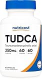 Nutricost Tudca 250mg, 60 Capsules (Tauroursodeoxycholic Acid) - Premium Quality