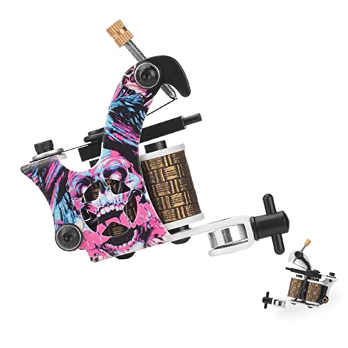 HAPINARY Máquina De Tatuar Coil Estructura De Diseño Portátil Para Tatuajes De Línea y Sombra Adecuada Para Profesionales y Principiantes HAPINARY Máquina De Tatuar Coil Estructura De Diseño Portátil Para Tatuajes De Línea y Sombra Adecuada Para Profesionales y Principiantes