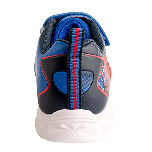 MARVEL Spiderman Toddler Light-UP Sneaker Size 7 Royal Blue4