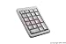 Produktbild CHERRY Keypad PS/2 grey (US)