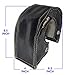 SWI Parts T4 Fiberglass Turbo Shield Turbo Blanket High Temperature (Black)