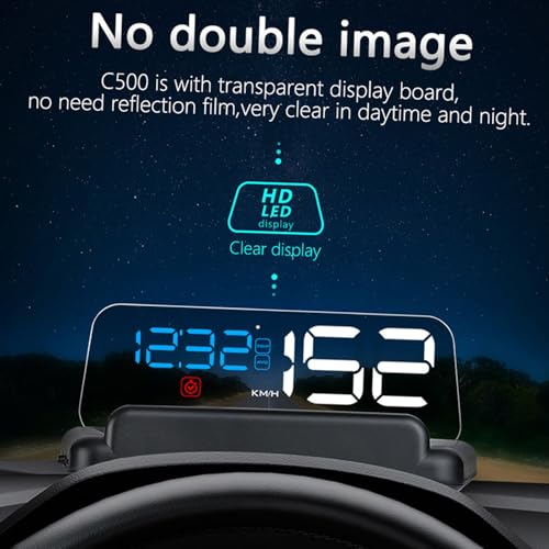 Élimination du code d'erreur OBD avec l'ordinateur de conduite sûr HUD HD - 7