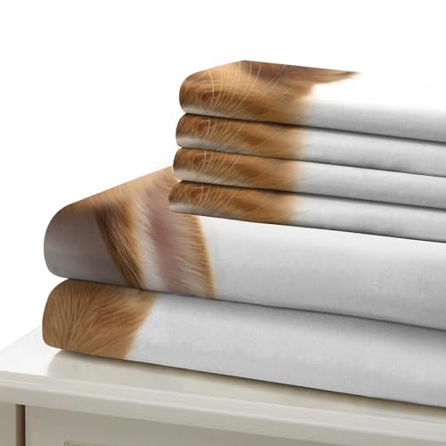 Housse de couette lapin respirante légère parure lit 3D